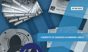 Anodized aluminum nameplates benefits