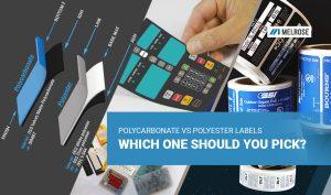 Polycarbonate vs polyester labels