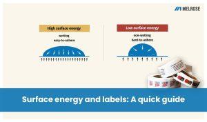 surface energy and labels