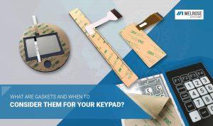 Gaskets for keypads