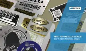 Metallic labels
