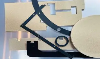 Custom die-cut components for electronics and medical devices, made in San Jose, CA.