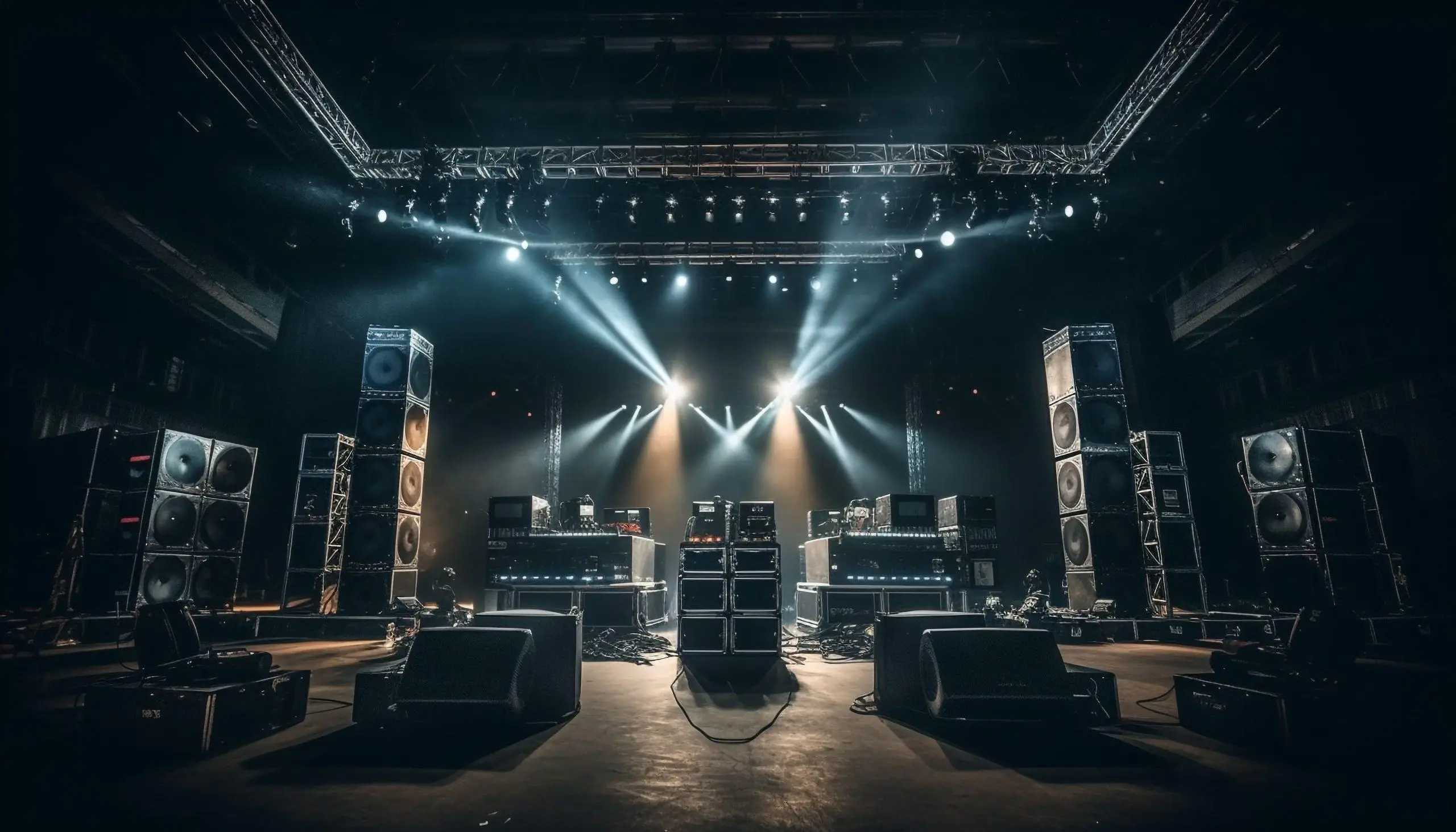 Custom components supporting professional audio systems and stage equipment for the entertainment industry, built in the Bay Area, CA