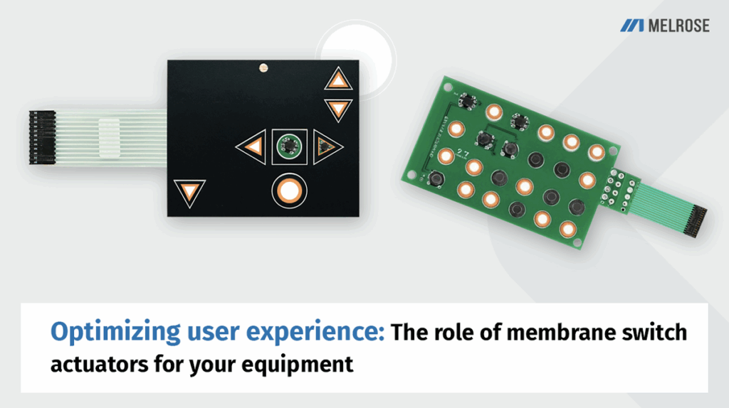 Membrane switch actuator.