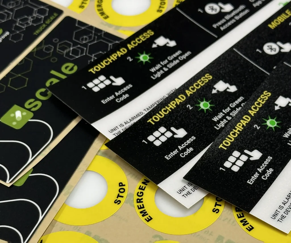 UL 969 labels for drones.