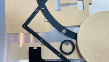 Precision-cut foam components used in insulation, gasketing, and protection, produced in the Hayward, CA area.