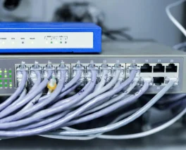 Labels and cable management components for network switches and routing equipment in data centers